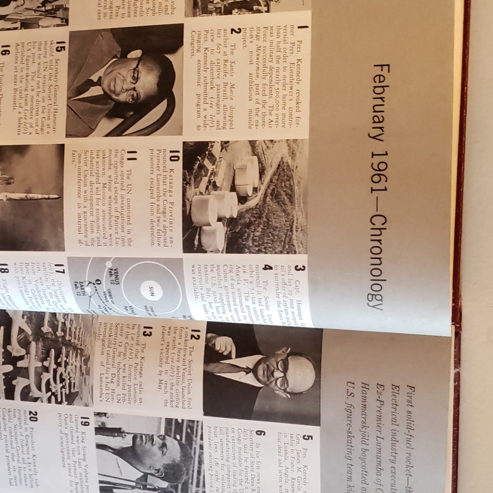 Vintage!😍HP 1962 Collier's Encyclopedia Yearbook. Great condition. - Picture 4 of 7